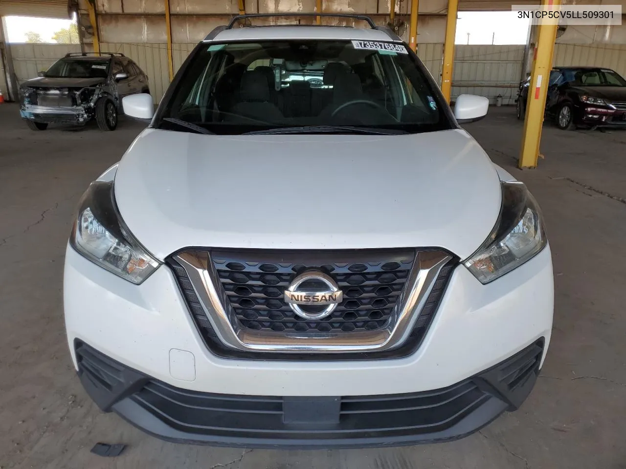 2020 Nissan Kicks Sv VIN: 3N1CP5CV5LL509301 Lot: 73537684