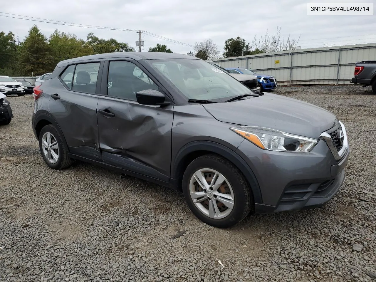 2020 Nissan Kicks S VIN: 3N1CP5BV4LL498714 Lot: 73872954