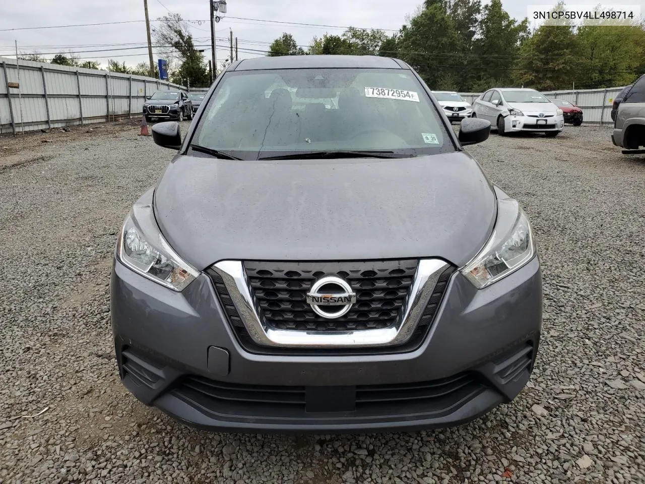 2020 Nissan Kicks S VIN: 3N1CP5BV4LL498714 Lot: 73872954