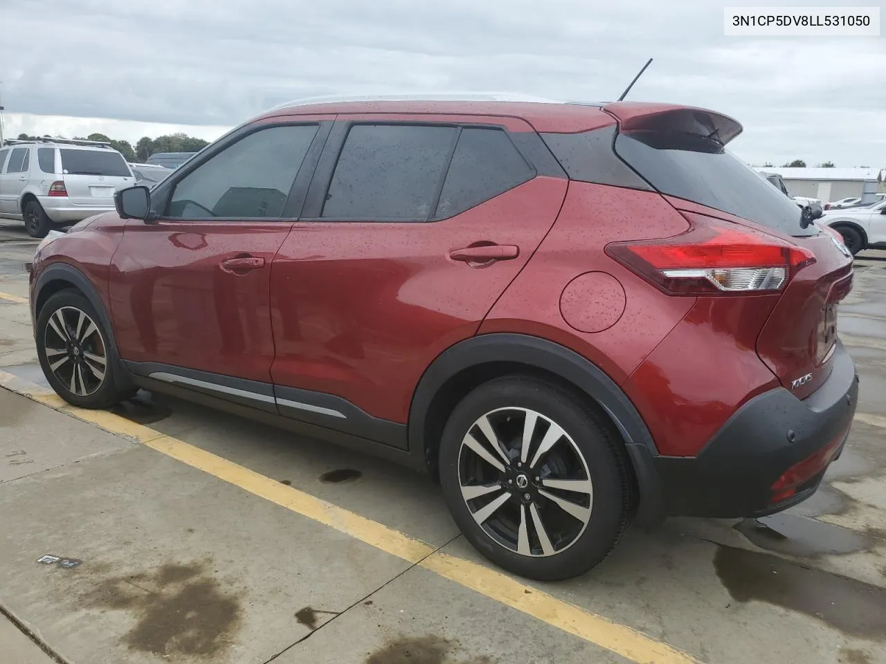 2020 Nissan Kicks Sr VIN: 3N1CP5DV8LL531050 Lot: 74151024