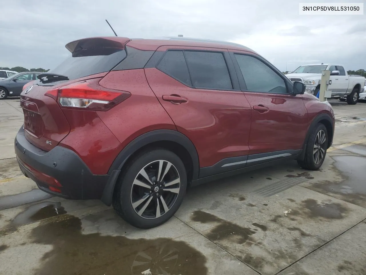 2020 Nissan Kicks Sr VIN: 3N1CP5DV8LL531050 Lot: 74151024