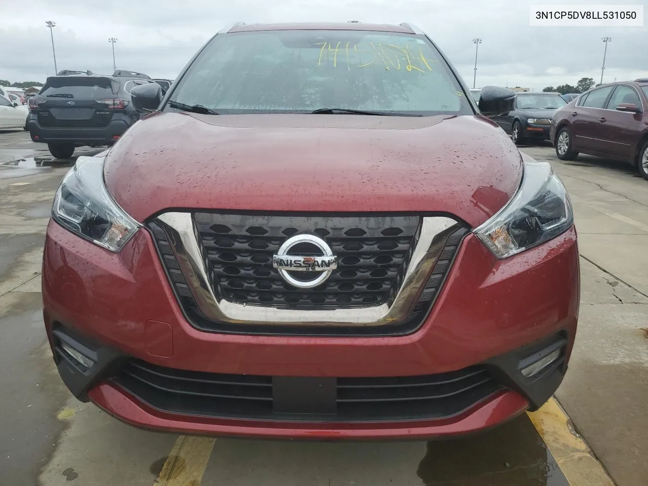 2020 Nissan Kicks Sr VIN: 3N1CP5DV8LL531050 Lot: 74151024