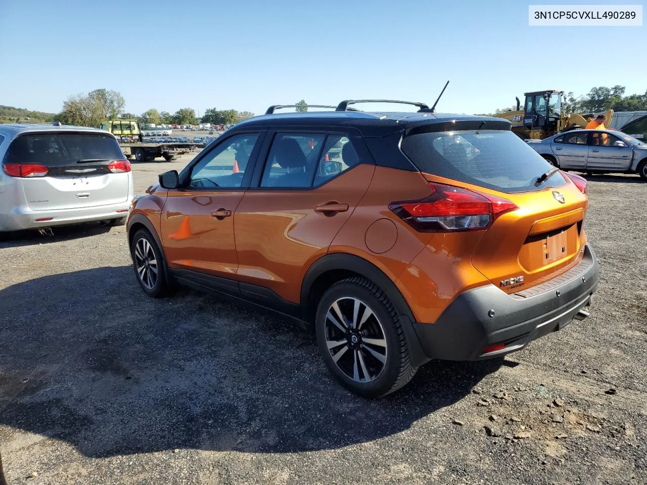 2020 Nissan Kicks Sv VIN: 3N1CP5CVXLL490289 Lot: 74480134