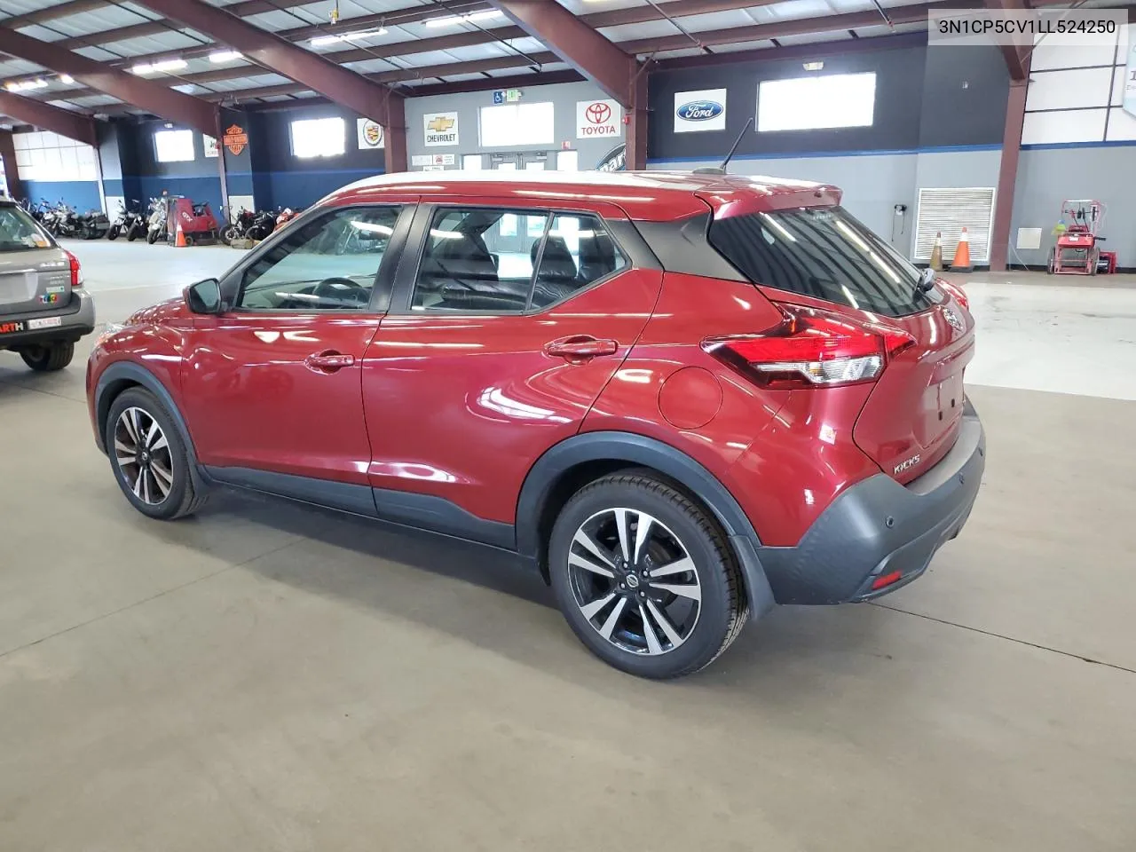 2020 Nissan Kicks Sv VIN: 3N1CP5CV1LL524250 Lot: 74488714