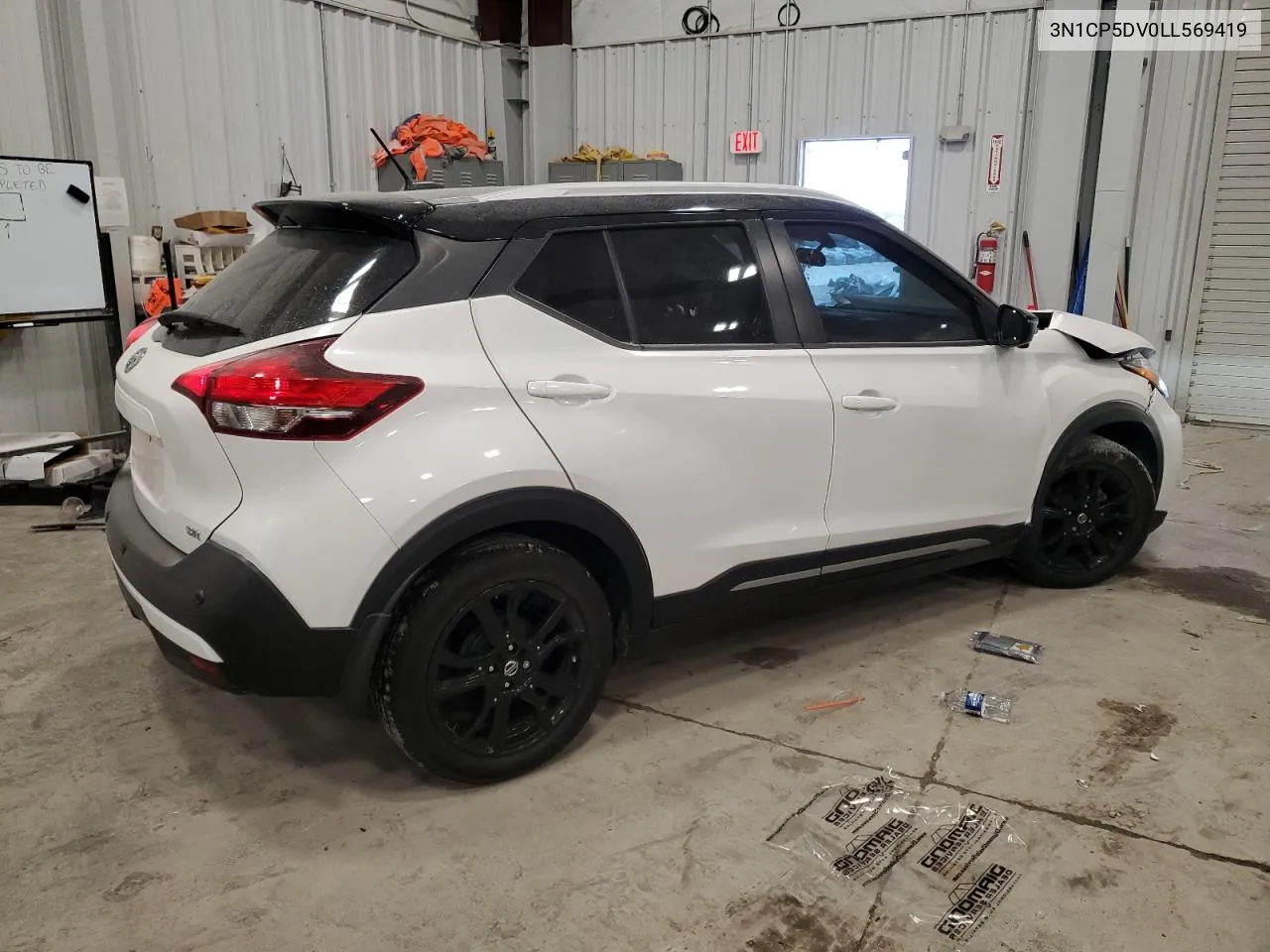 2020 Nissan Kicks Sr VIN: 3N1CP5DV0LL569419 Lot: 74602724