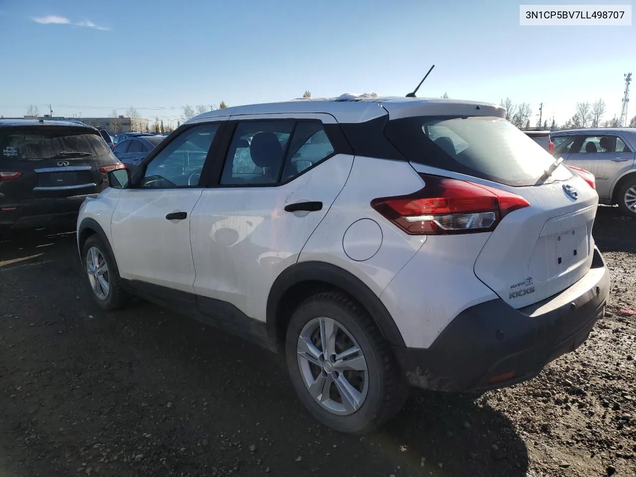 2020 Nissan Kicks S VIN: 3N1CP5BV7LL498707 Lot: 74757664