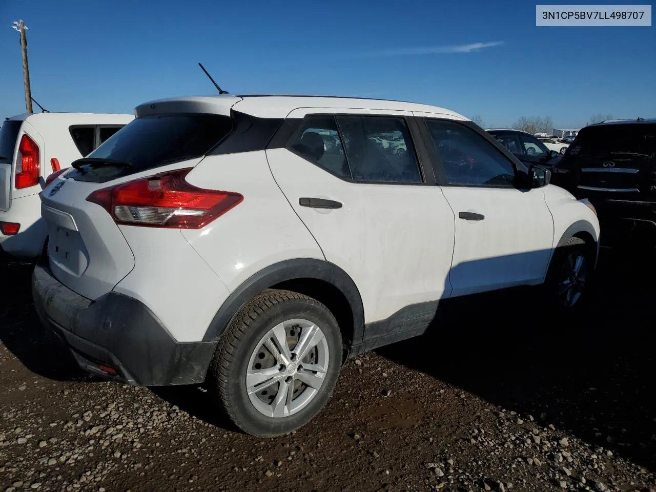 2020 Nissan Kicks S VIN: 3N1CP5BV7LL498707 Lot: 74757664