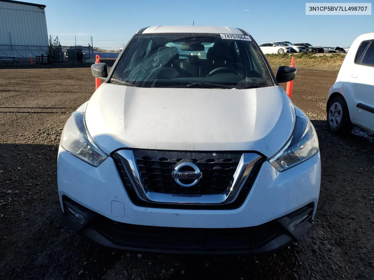 2020 Nissan Kicks S VIN: 3N1CP5BV7LL498707 Lot: 74757664