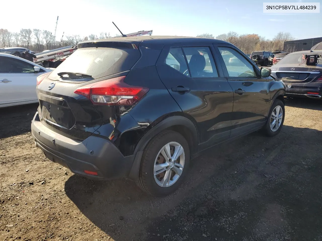 2020 Nissan Kicks S VIN: 3N1CP5BV7LL484239 Lot: 74941144