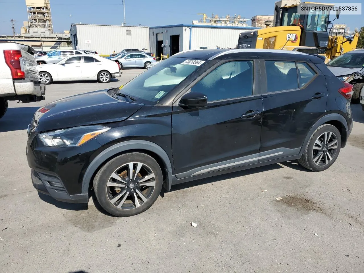 2020 Nissan Kicks Sr VIN: 3N1CP5DV7LL537356 Lot: 75013594