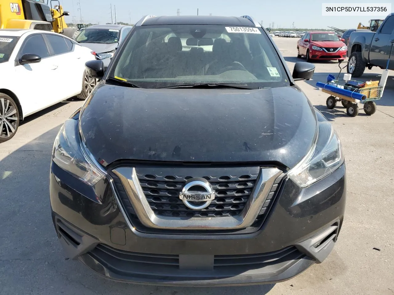 2020 Nissan Kicks Sr VIN: 3N1CP5DV7LL537356 Lot: 75013594