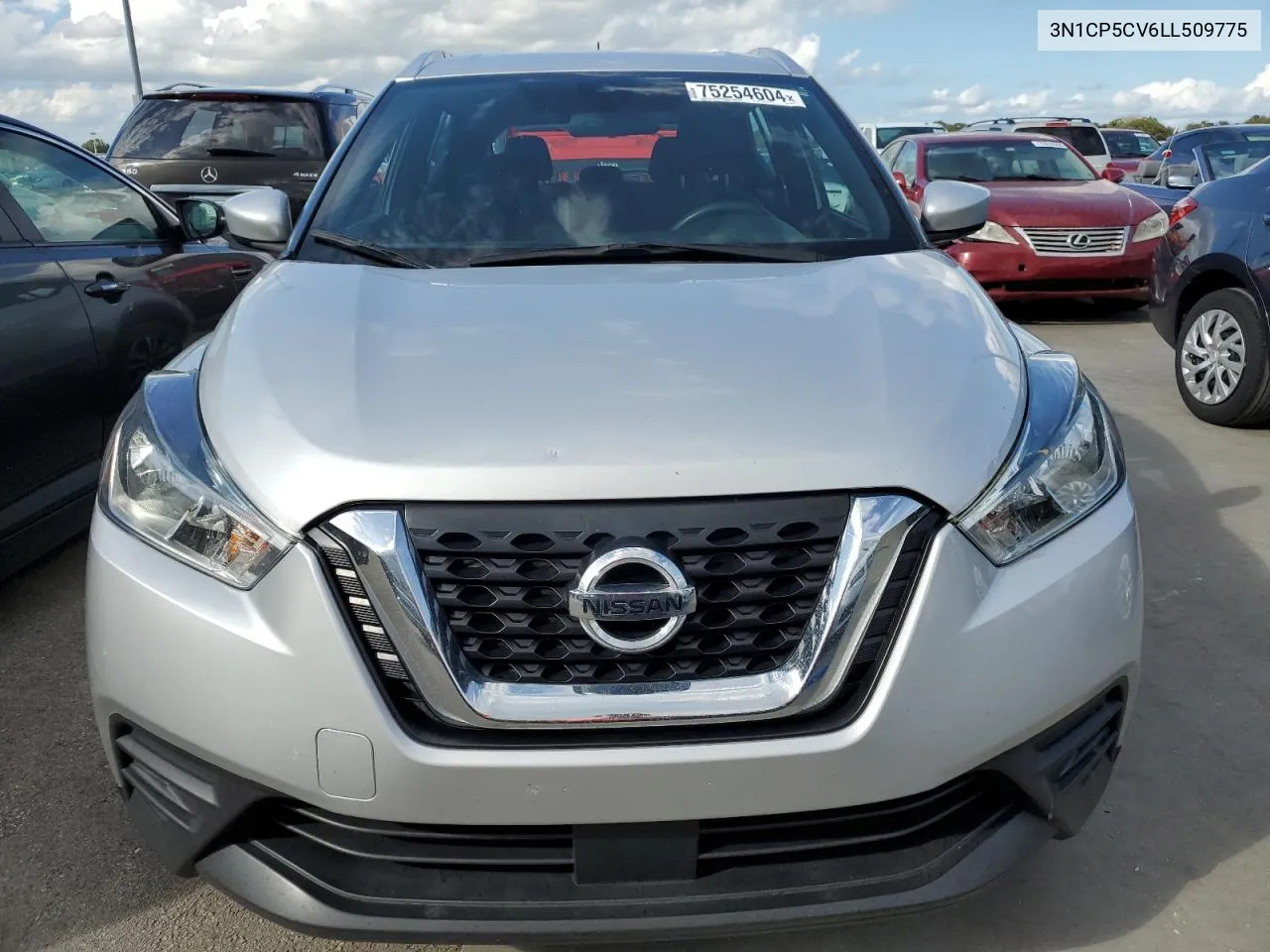 2020 Nissan Kicks Sv VIN: 3N1CP5CV6LL509775 Lot: 75254604