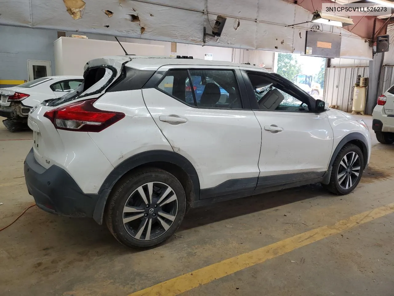 2020 Nissan Kicks Sv VIN: 3N1CP5CV1LL526273 Lot: 75327834