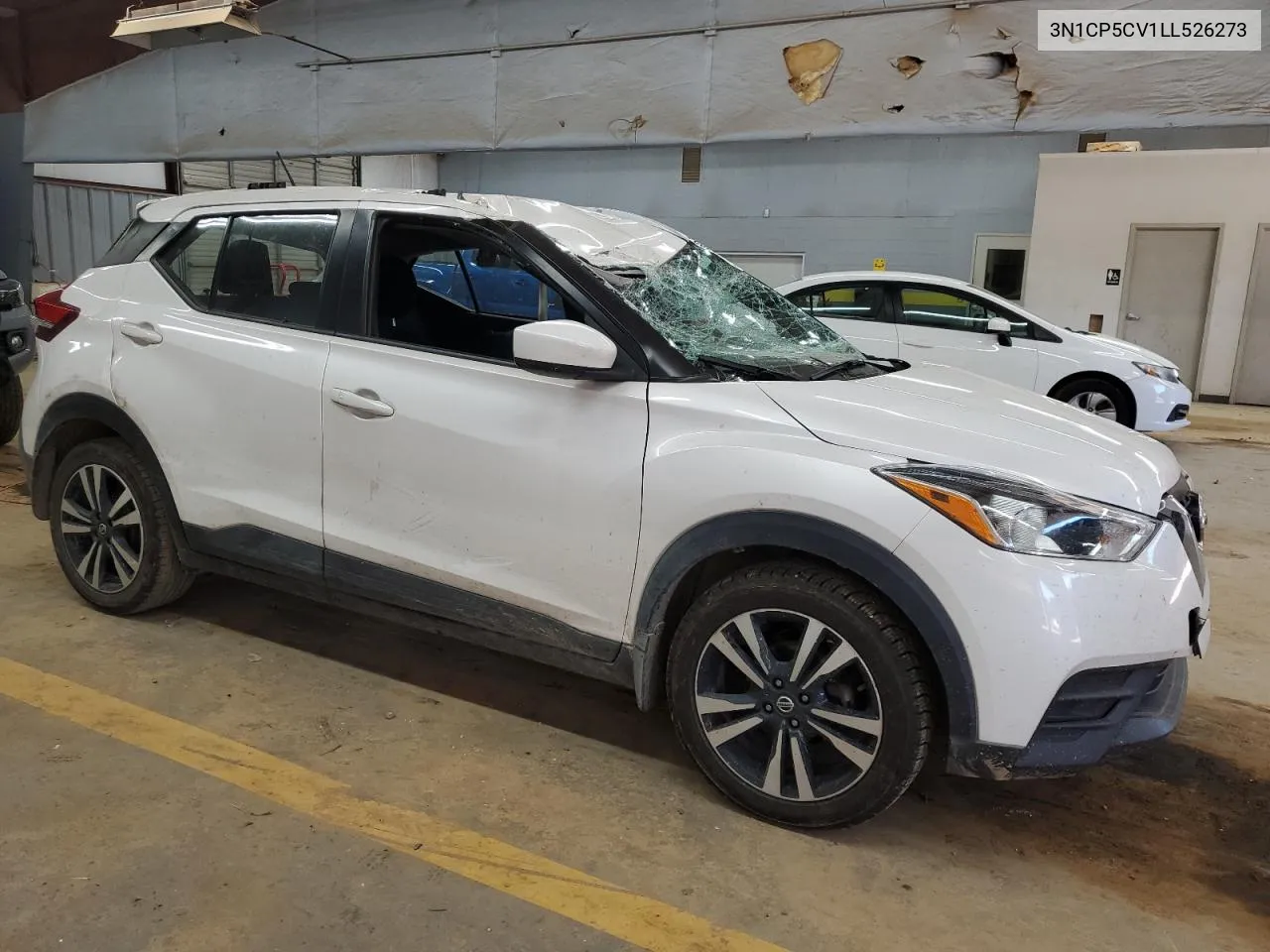 2020 Nissan Kicks Sv VIN: 3N1CP5CV1LL526273 Lot: 75327834