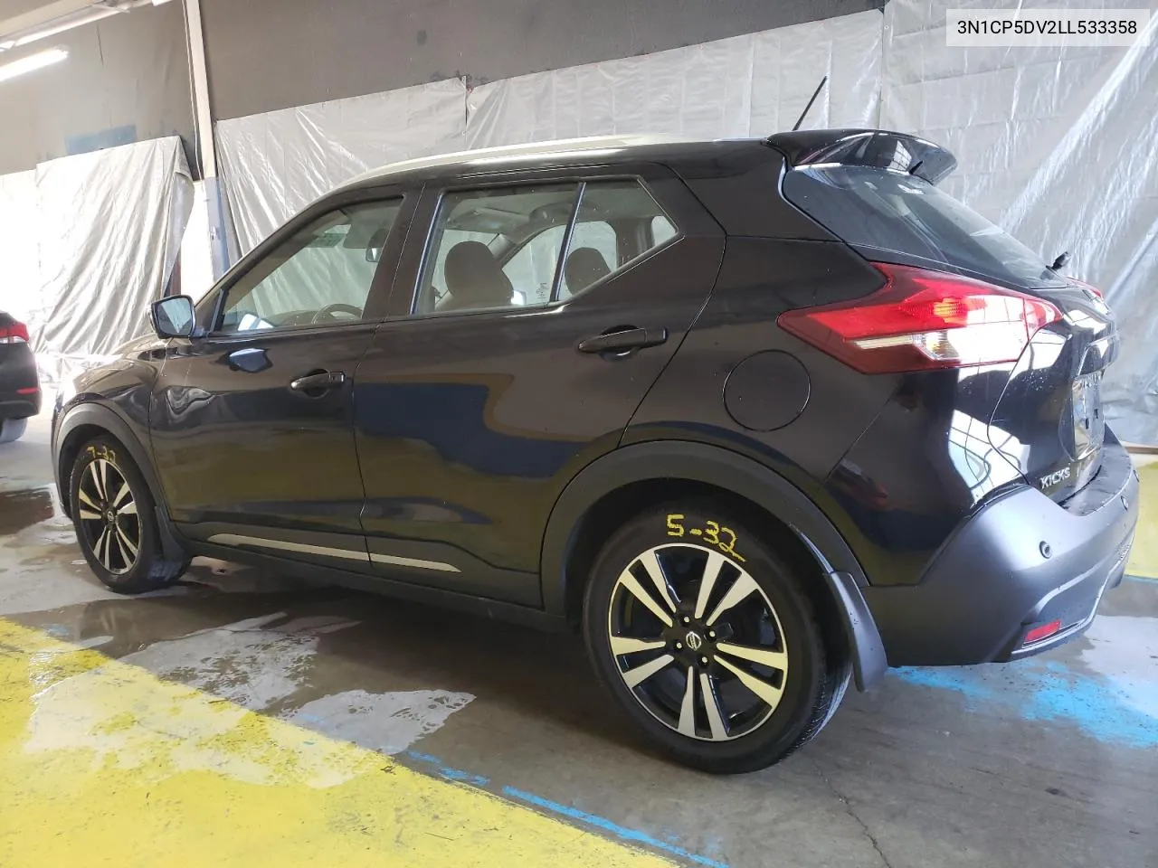 2020 Nissan Kicks Sr VIN: 3N1CP5DV2LL533358 Lot: 75566684