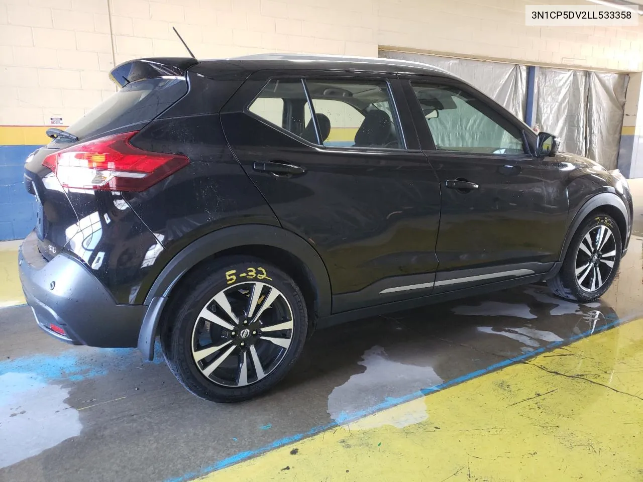 2020 Nissan Kicks Sr VIN: 3N1CP5DV2LL533358 Lot: 75566684