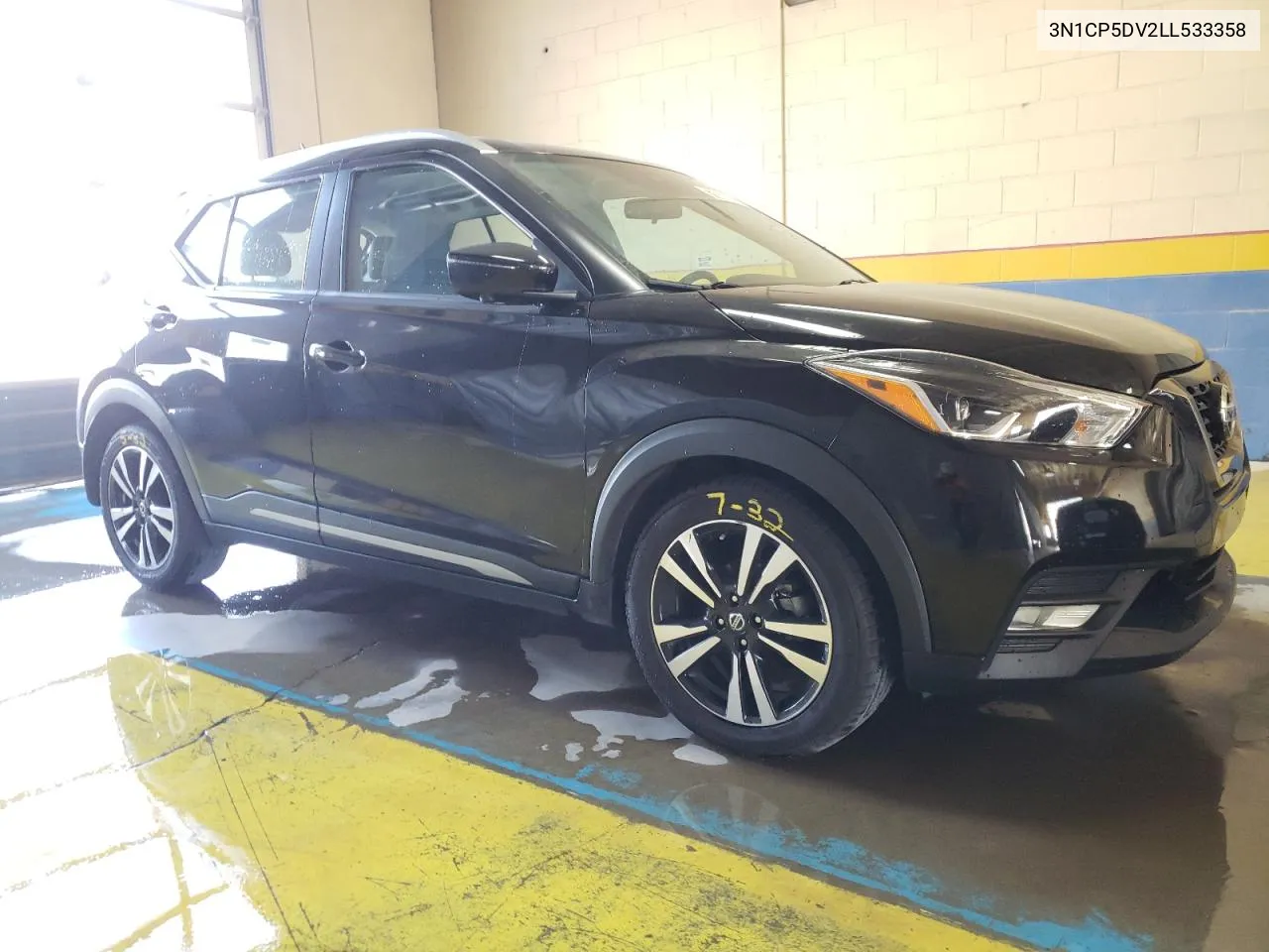 2020 Nissan Kicks Sr VIN: 3N1CP5DV2LL533358 Lot: 75566684