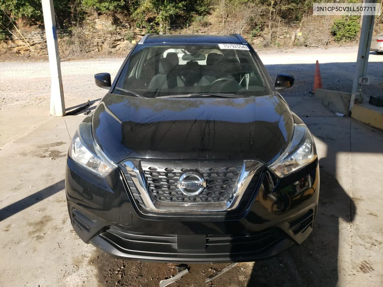 2020 Nissan Kicks Sv VIN: 3N1CP5CV3LL507711 Lot: 75792554