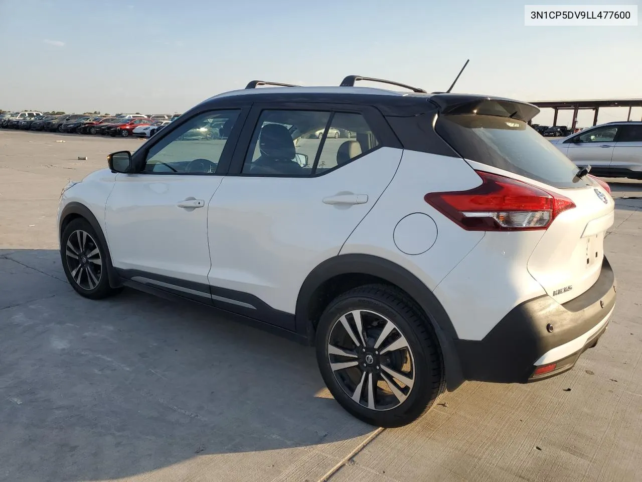 2020 Nissan Kicks Sr VIN: 3N1CP5DV9LL477600 Lot: 75869414