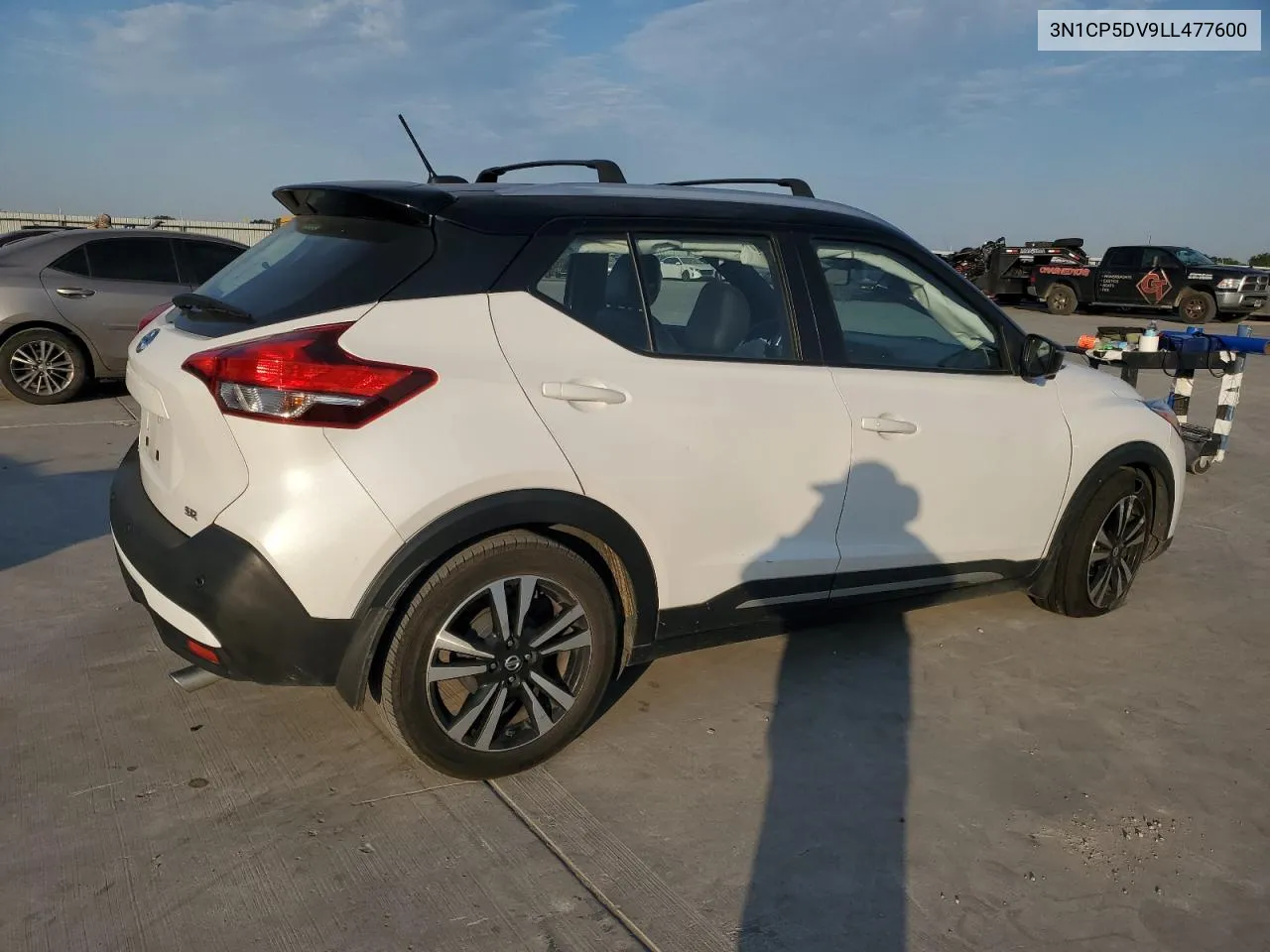 2020 Nissan Kicks Sr VIN: 3N1CP5DV9LL477600 Lot: 75869414