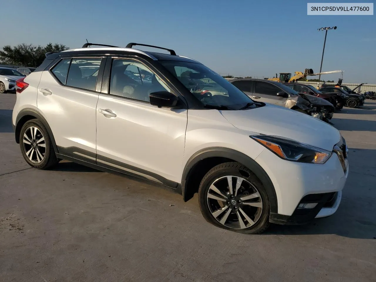 2020 Nissan Kicks Sr VIN: 3N1CP5DV9LL477600 Lot: 75869414