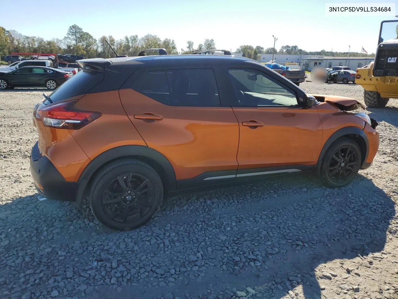 2020 Nissan Kicks Sr VIN: 3N1CP5DV9LL534684 Lot: 76233244