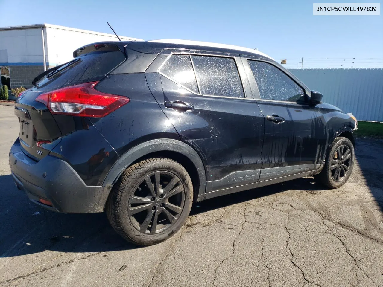 2020 Nissan Kicks Sv VIN: 3N1CP5CVXLL497839 Lot: 76529074