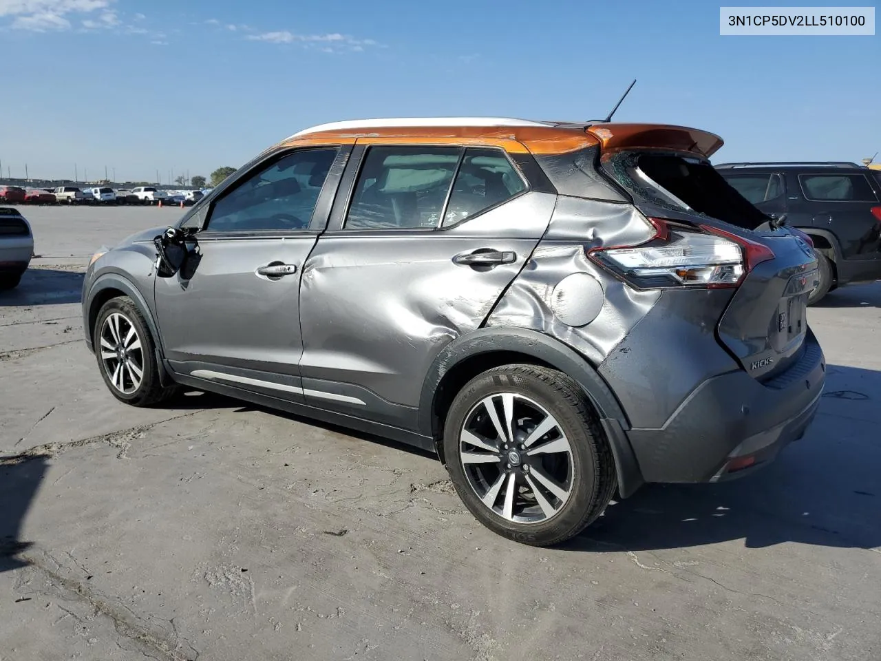 2020 Nissan Kicks Sr VIN: 3N1CP5DV2LL510100 Lot: 76560034