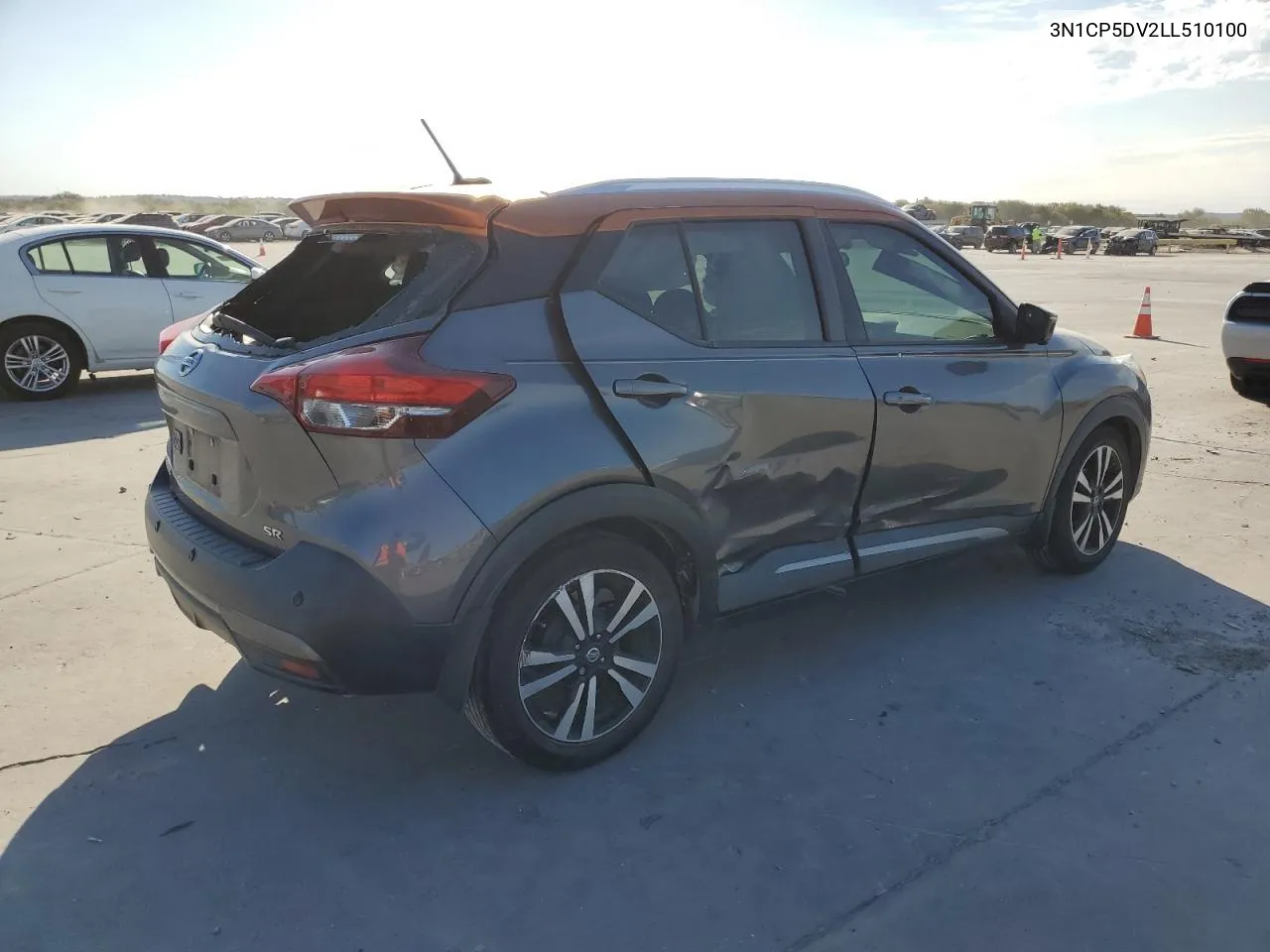 2020 Nissan Kicks Sr VIN: 3N1CP5DV2LL510100 Lot: 76560034