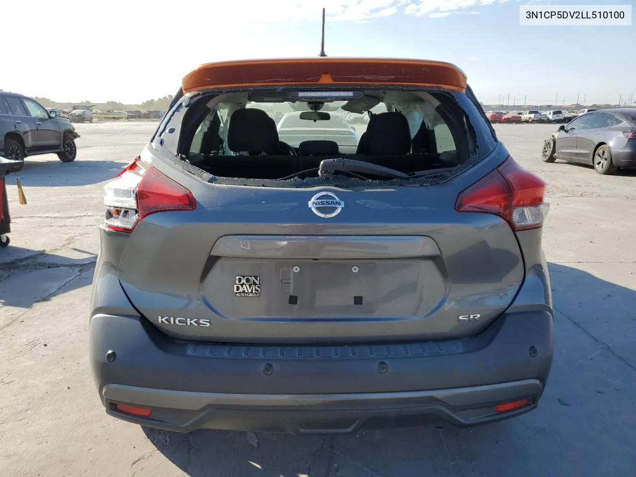 2020 Nissan Kicks Sr VIN: 3N1CP5DV2LL510100 Lot: 76560034