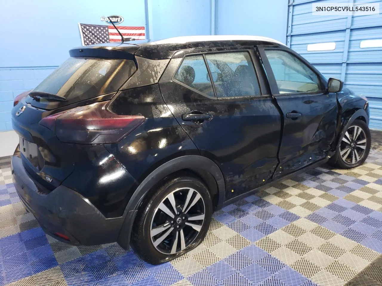 2020 Nissan Kicks Sv VIN: 3N1CP5CV9LL543516 Lot: 76602524