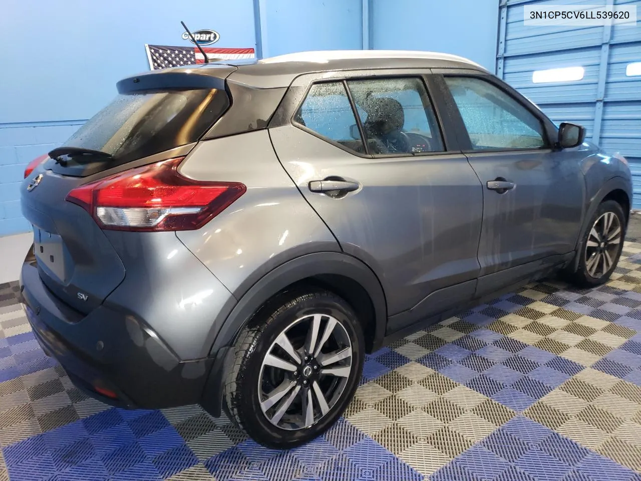 2020 Nissan Kicks Sv VIN: 3N1CP5CV6LL539620 Lot: 76602644