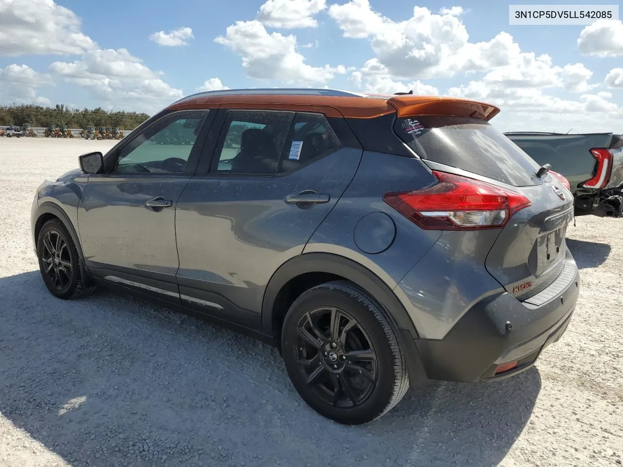 2020 Nissan Kicks Sr VIN: 3N1CP5DV5LL542085 Lot: 76694914