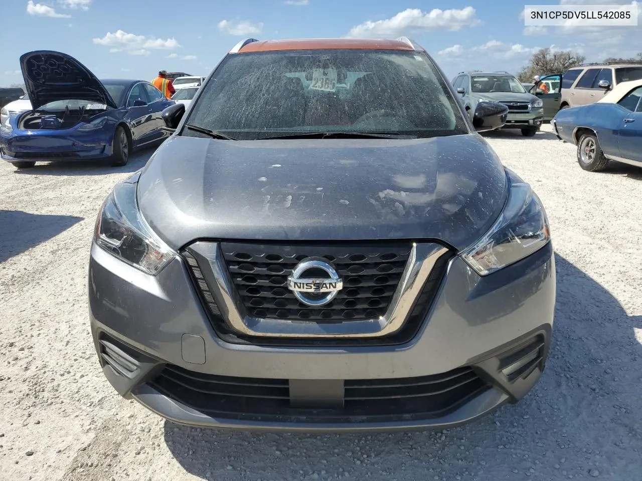 2020 Nissan Kicks Sr VIN: 3N1CP5DV5LL542085 Lot: 76694914