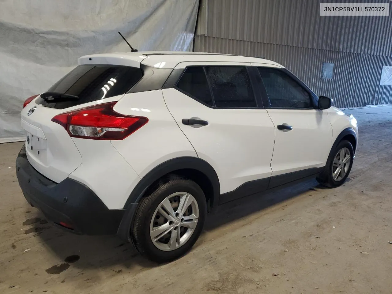 2020 Nissan Kicks S VIN: 3N1CP5BV1LL570372 Lot: 76696624