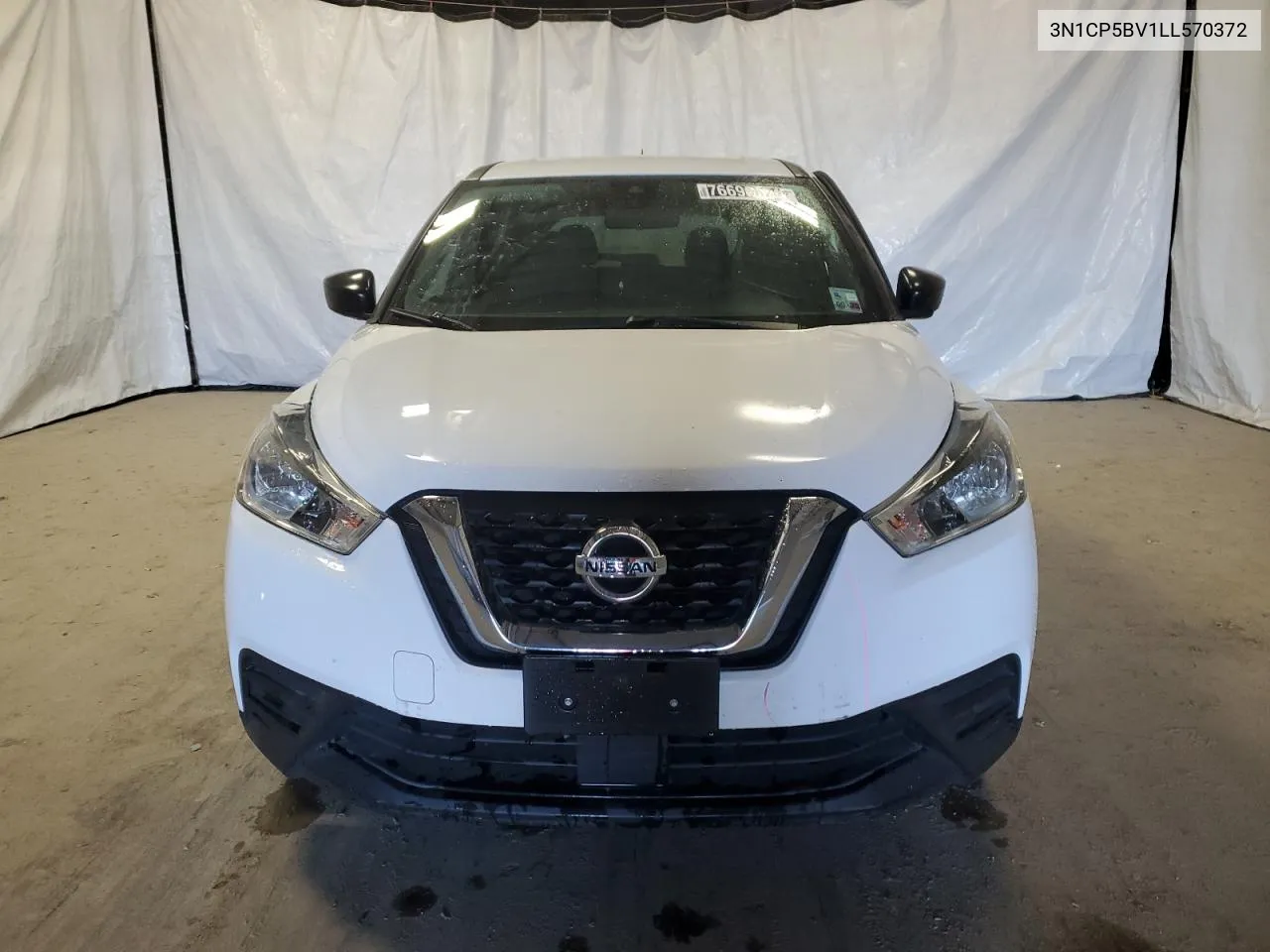 2020 Nissan Kicks S VIN: 3N1CP5BV1LL570372 Lot: 76696624