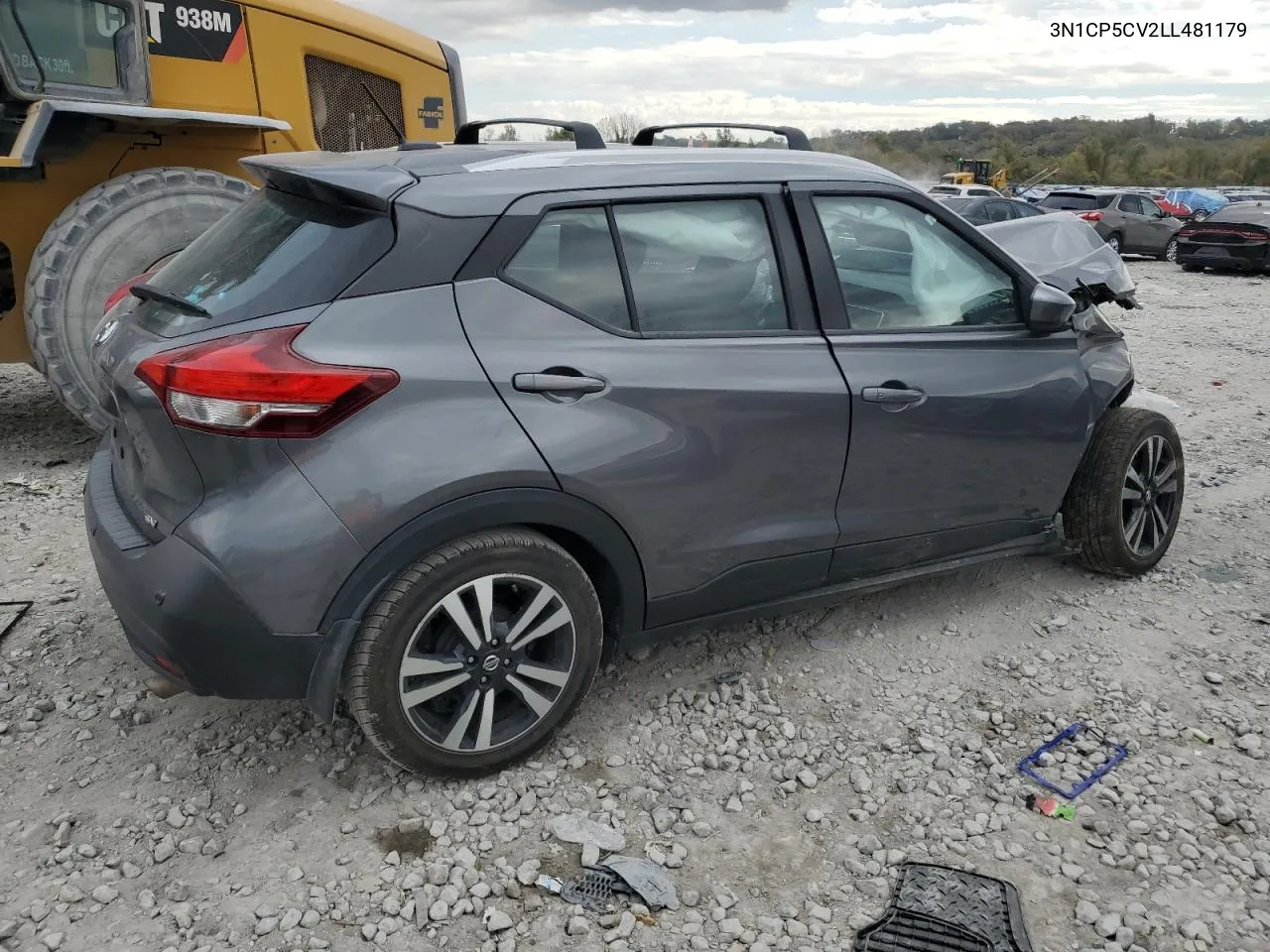 2020 Nissan Kicks Sv VIN: 3N1CP5CV2LL481179 Lot: 76756874