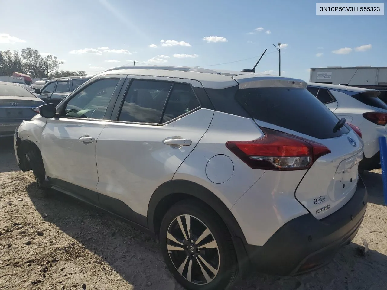 2020 Nissan Kicks Sv VIN: 3N1CP5CV3LL555323 Lot: 76965524