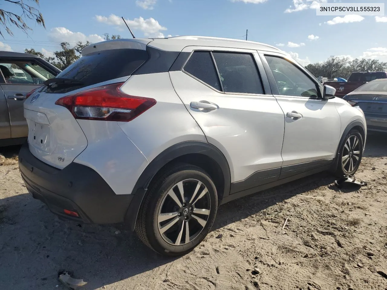 2020 Nissan Kicks Sv VIN: 3N1CP5CV3LL555323 Lot: 76965524