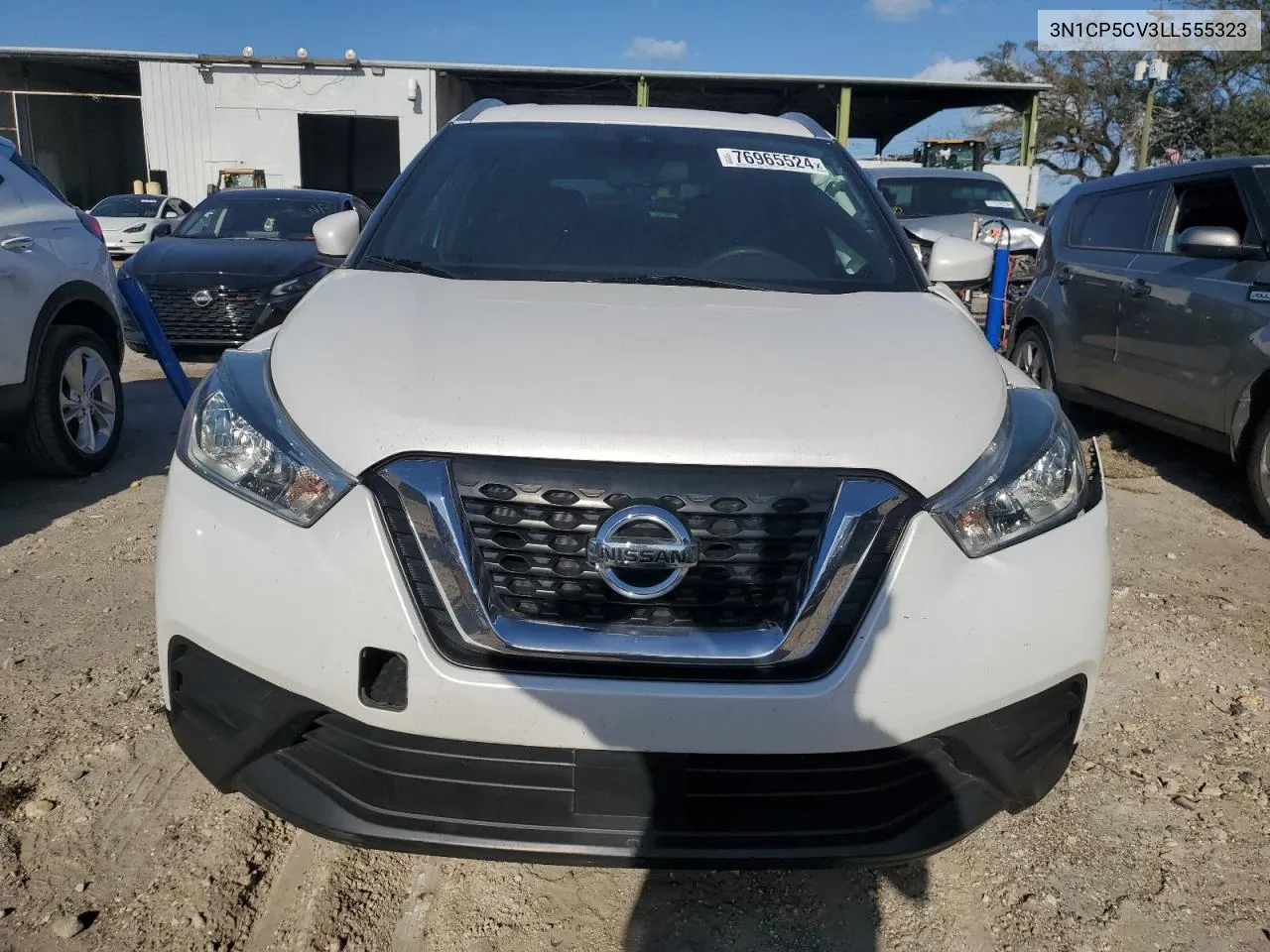 2020 Nissan Kicks Sv VIN: 3N1CP5CV3LL555323 Lot: 76965524