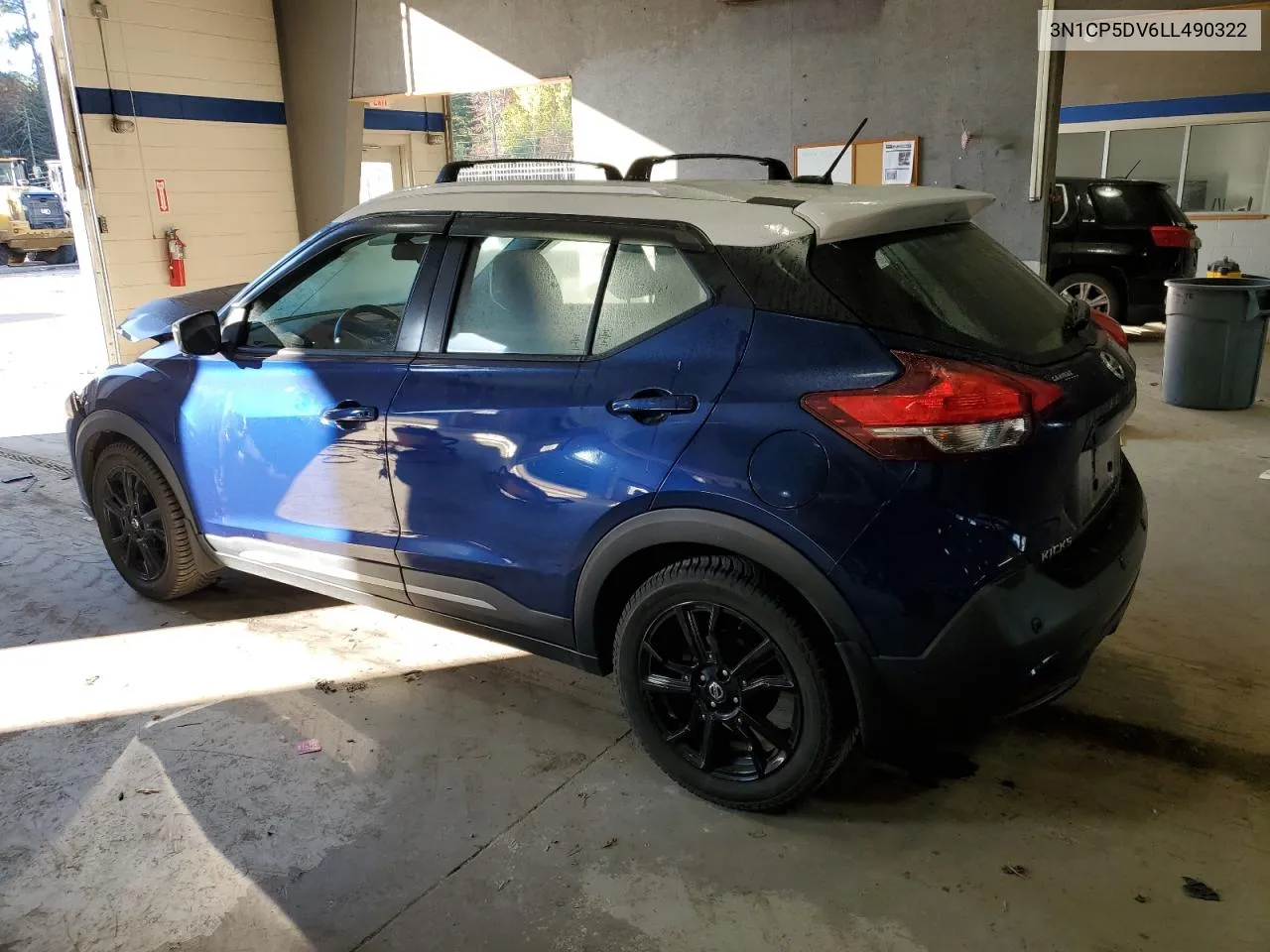 2020 Nissan Kicks Sr VIN: 3N1CP5DV6LL490322 Lot: 77162824