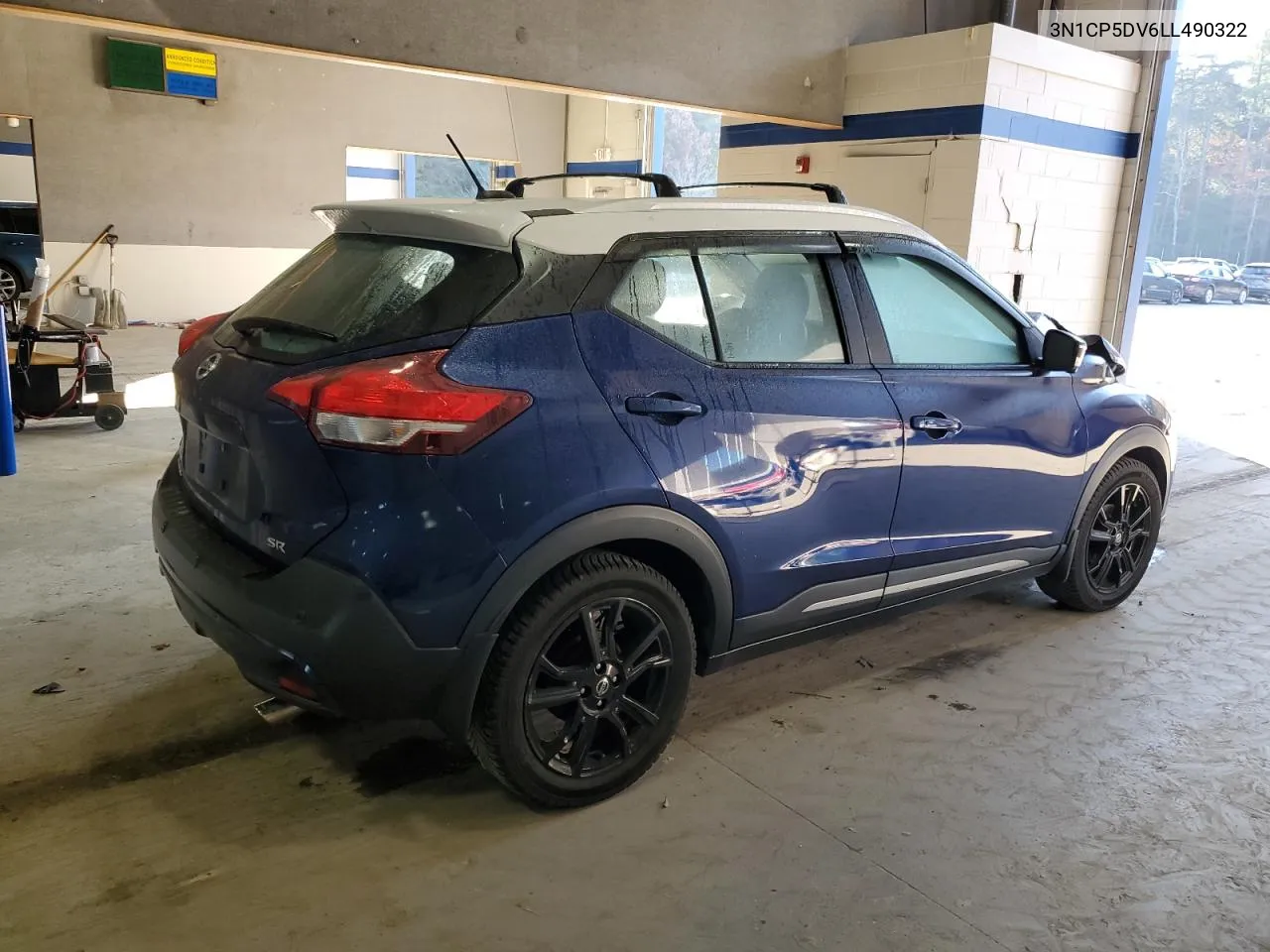 2020 Nissan Kicks Sr VIN: 3N1CP5DV6LL490322 Lot: 77162824