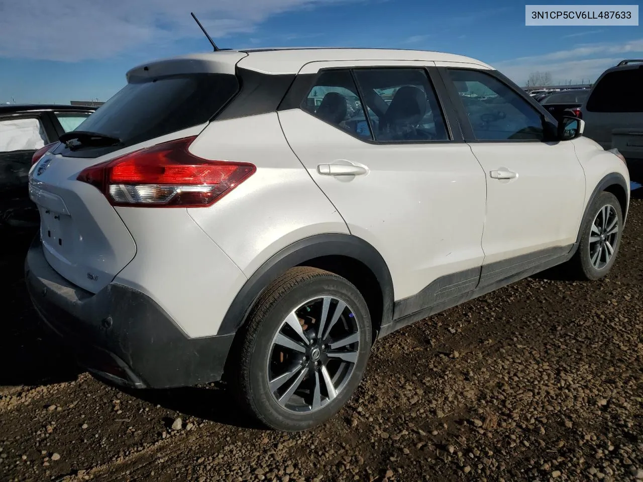 2020 Nissan Kicks Sv VIN: 3N1CP5CV6LL487633 Lot: 77453704