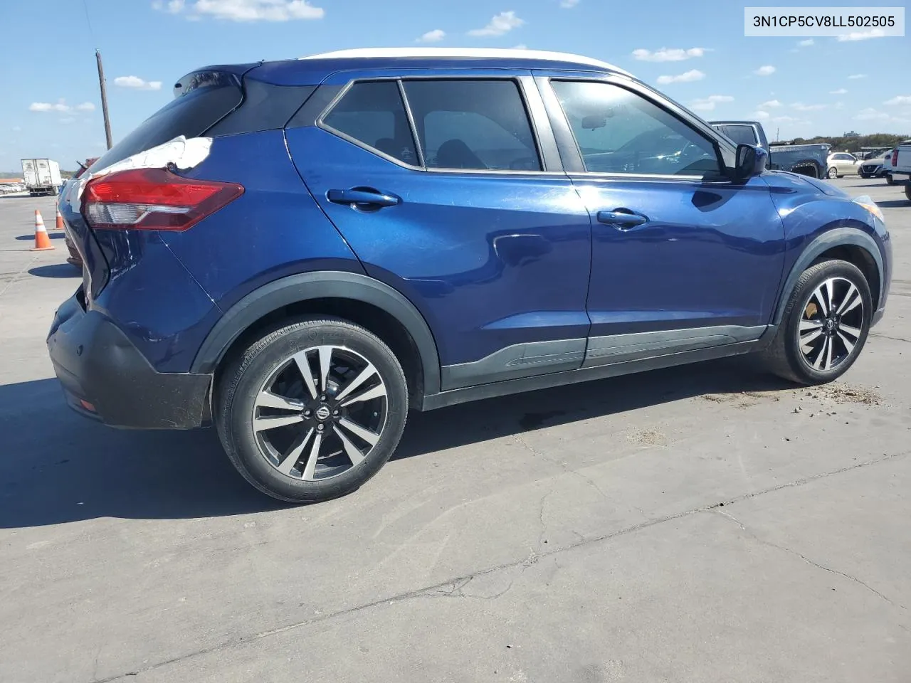 2020 Nissan Kicks Sv VIN: 3N1CP5CV8LL502505 Lot: 77481824