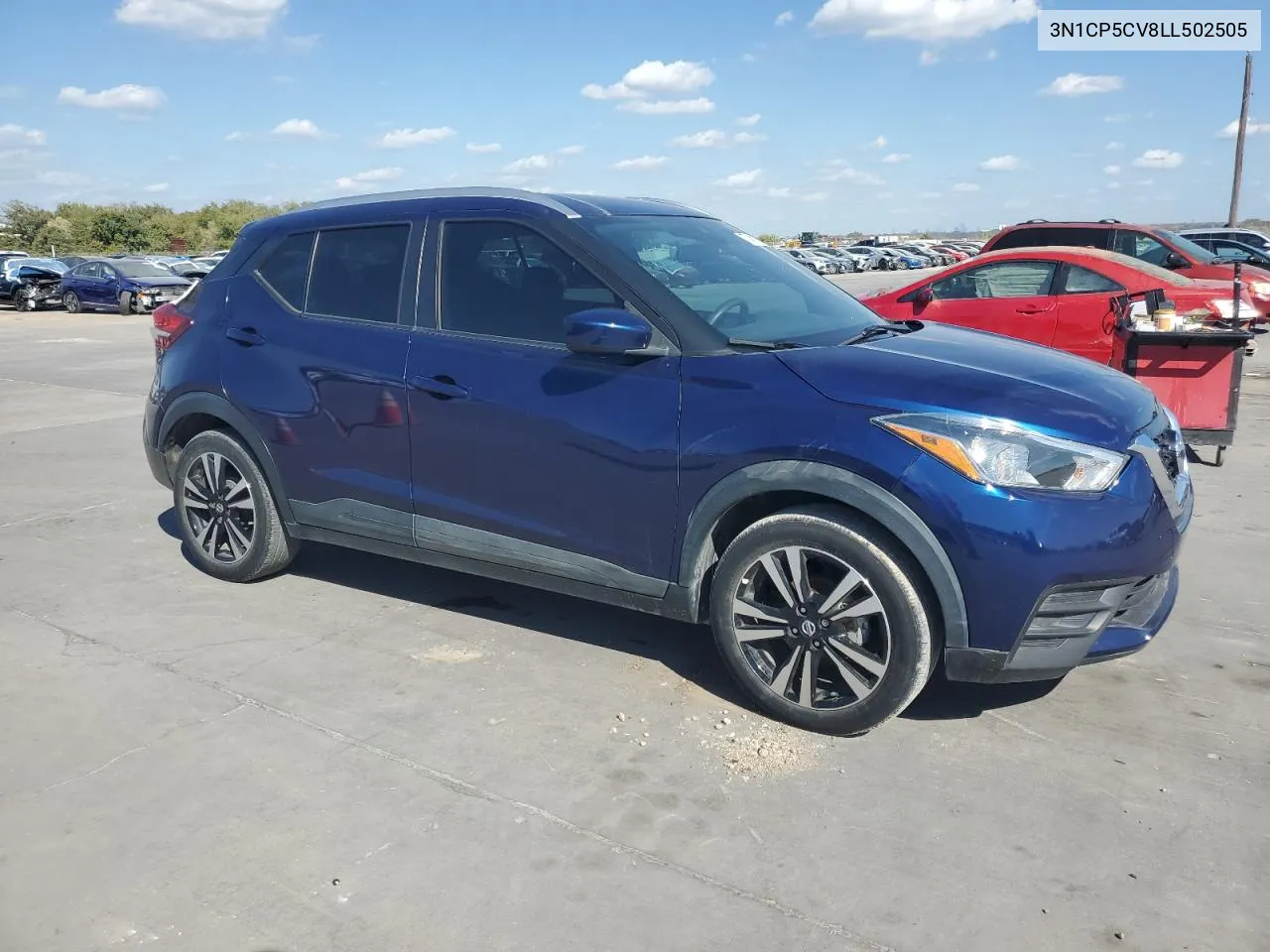 2020 Nissan Kicks Sv VIN: 3N1CP5CV8LL502505 Lot: 77481824