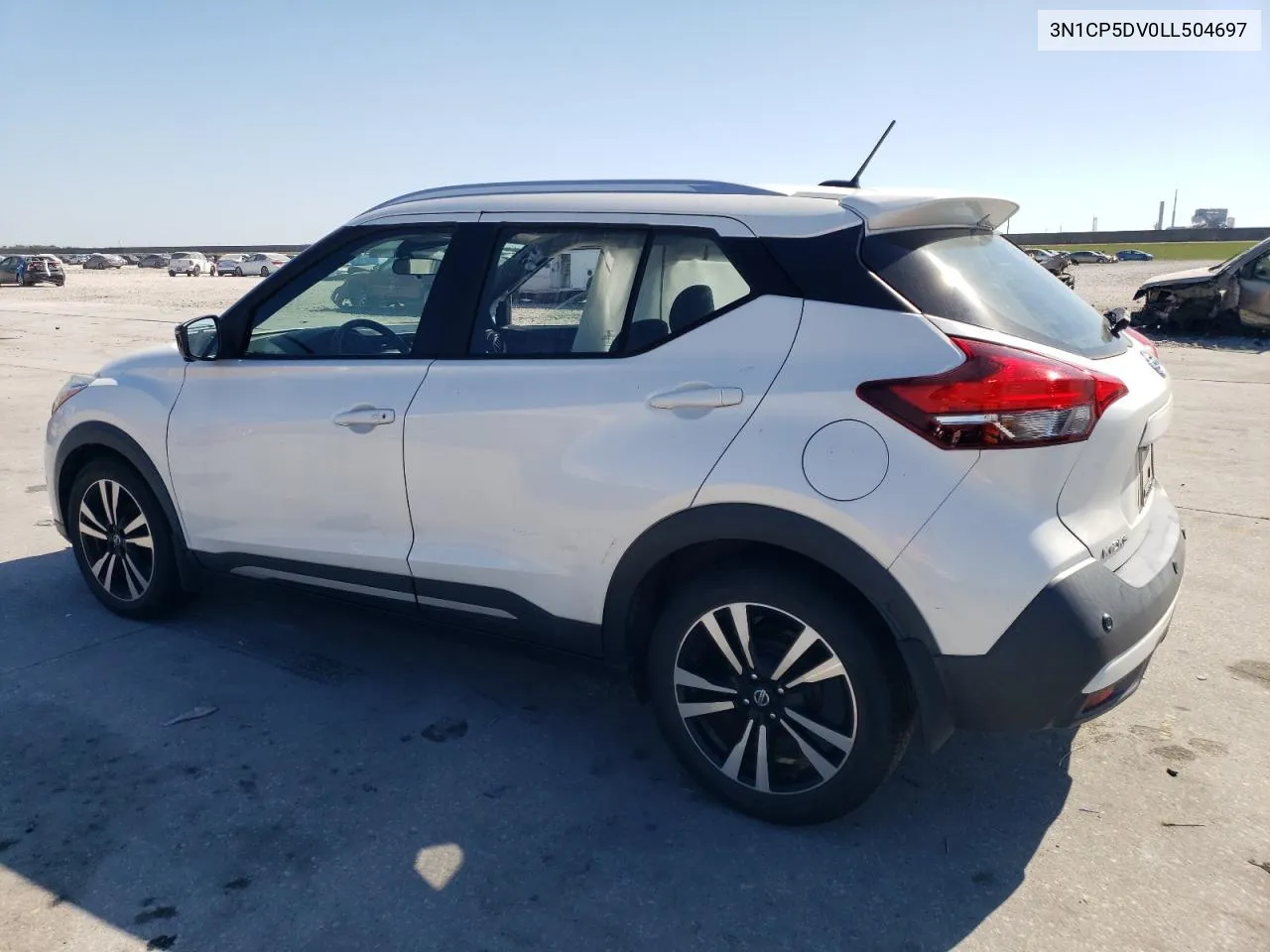 2020 Nissan Kicks Sr VIN: 3N1CP5DV0LL504697 Lot: 77550414