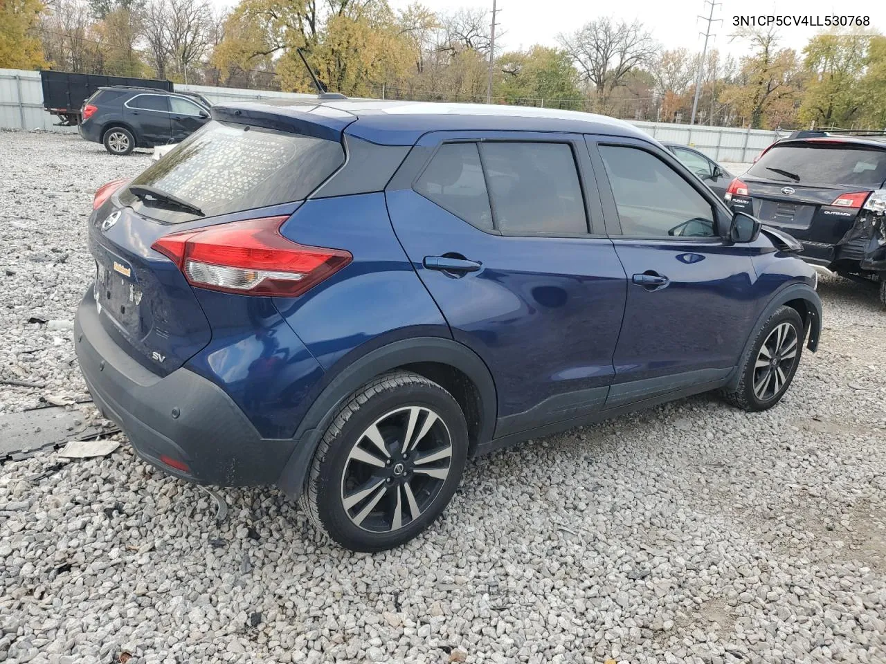 2020 Nissan Kicks Sv VIN: 3N1CP5CV4LL530768 Lot: 77666984