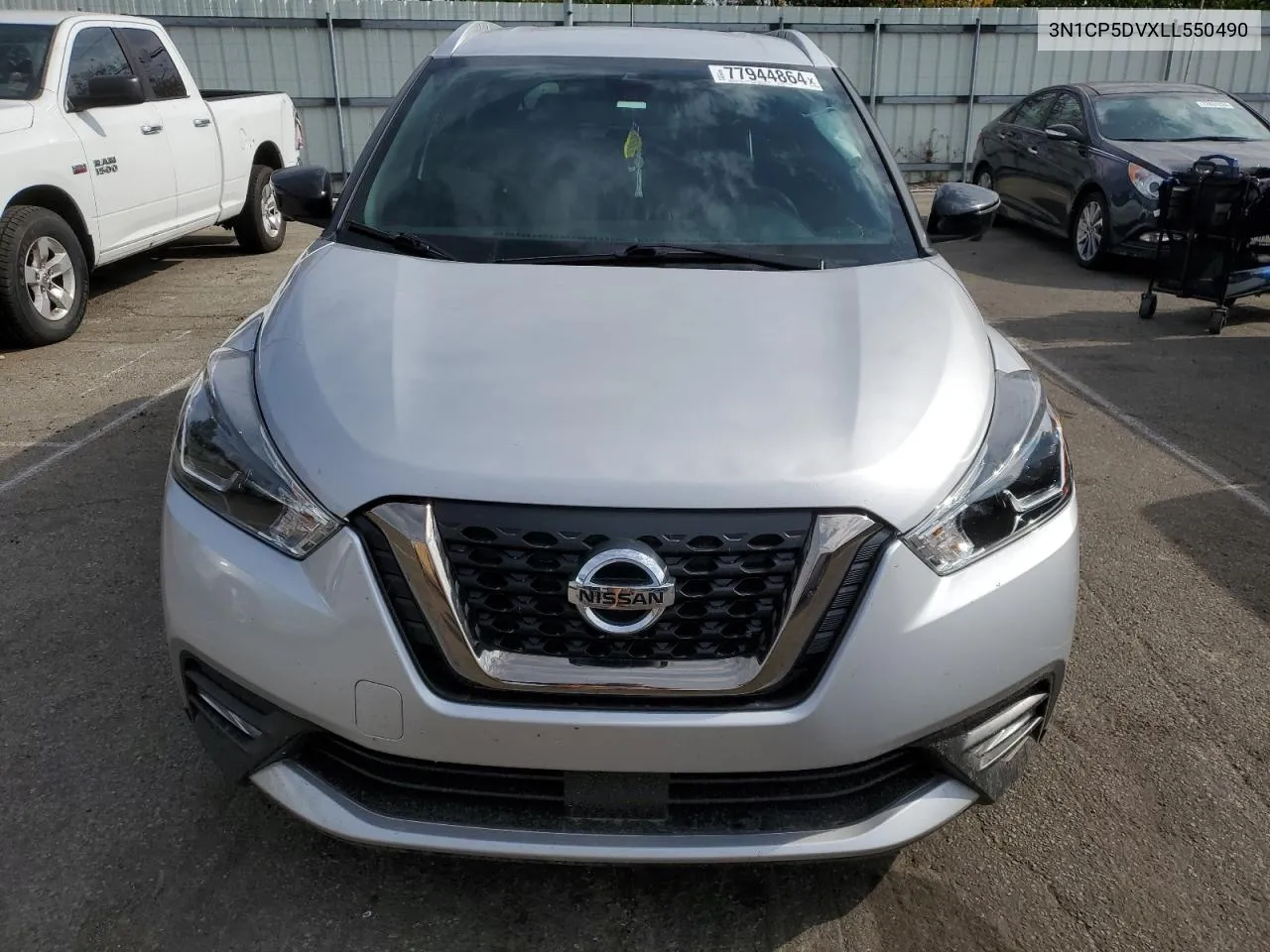 2020 Nissan Kicks Sr VIN: 3N1CP5DVXLL550490 Lot: 77944864