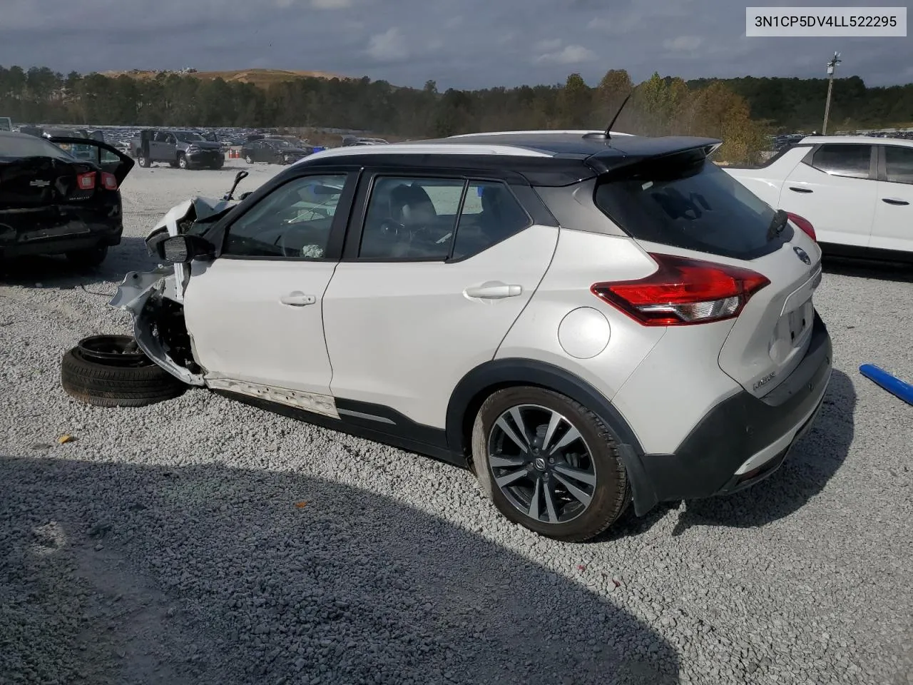 2020 Nissan Kicks Sr VIN: 3N1CP5DV4LL522295 Lot: 78026584