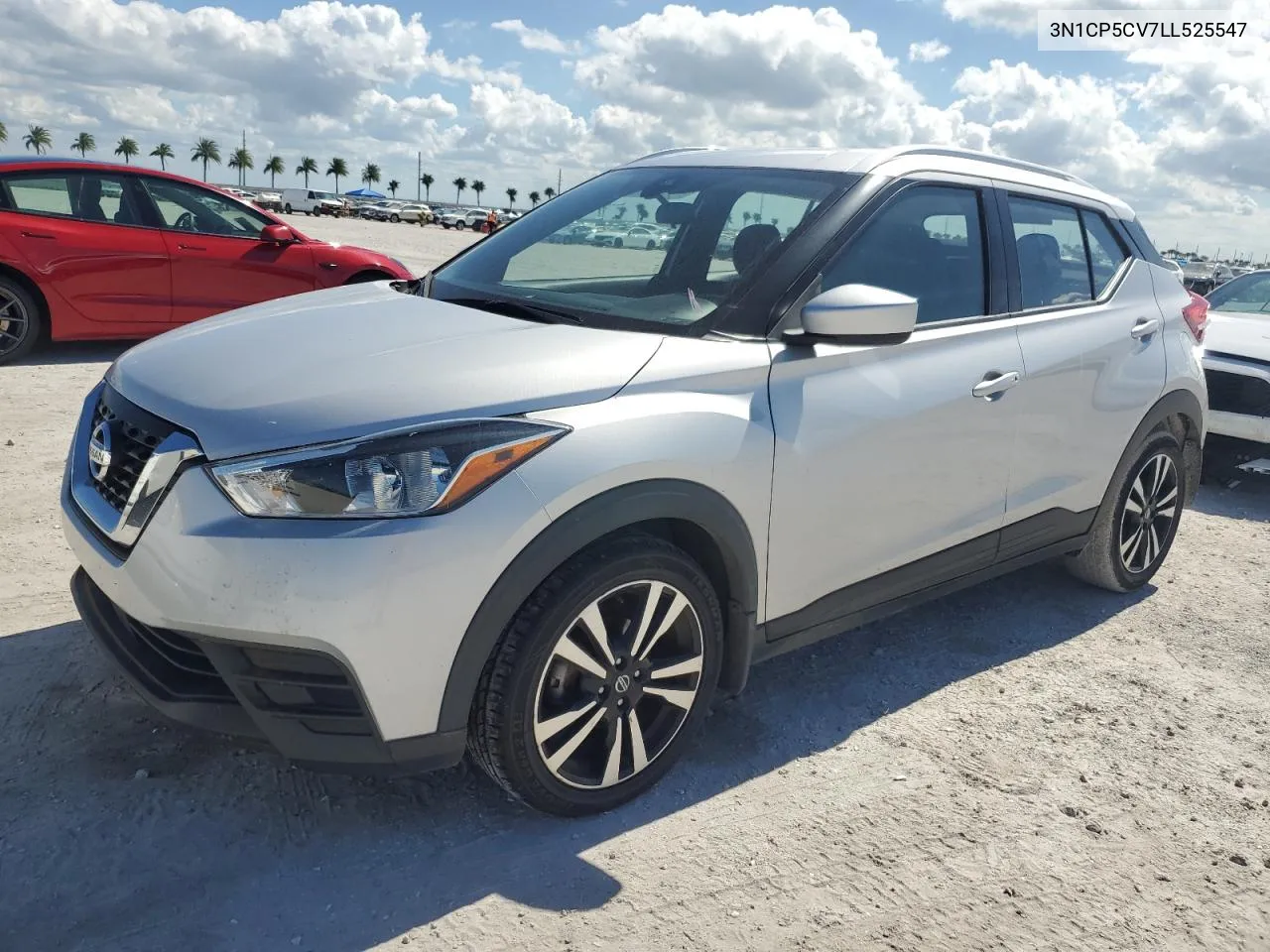 2020 Nissan Kicks Sv VIN: 3N1CP5CV7LL525547 Lot: 78052994